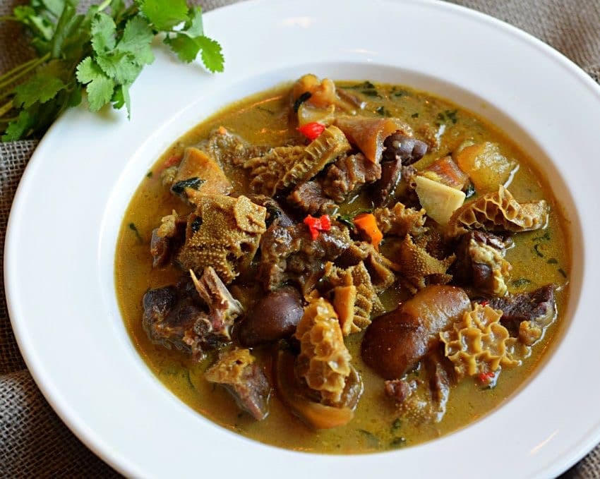 ASSORTED MEAT PEPPER SOUP